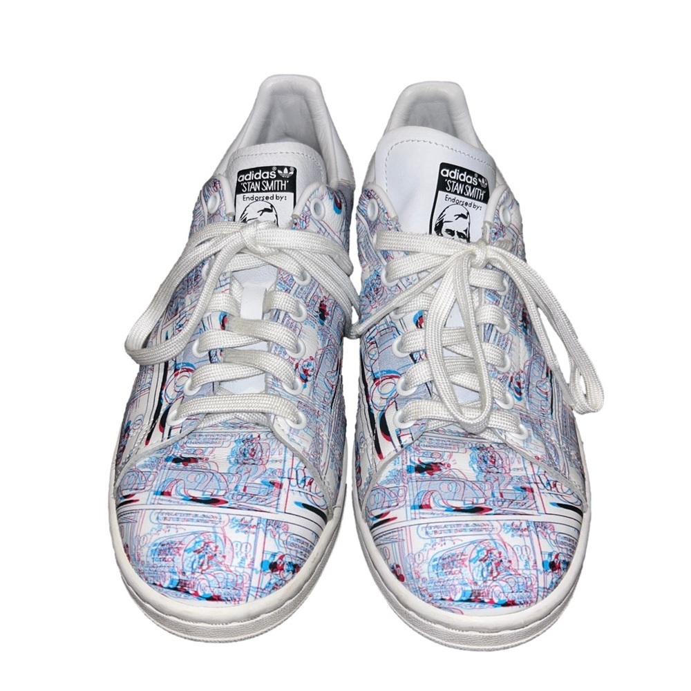 Disney x Stan Smith 'Mickey Mouse Comic Strip' Sneaker Mens Size 9